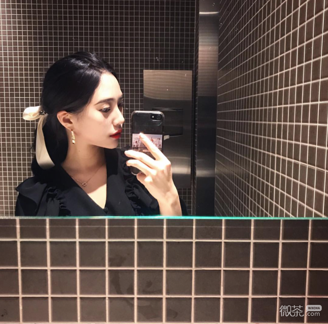 微信清新气质性感迷人女头
