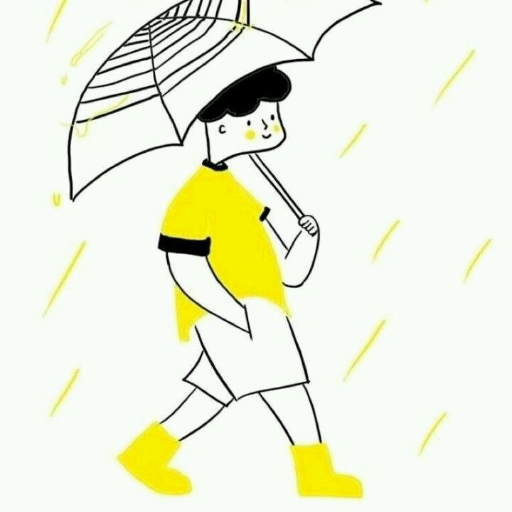 简约可爱情侣微信头像