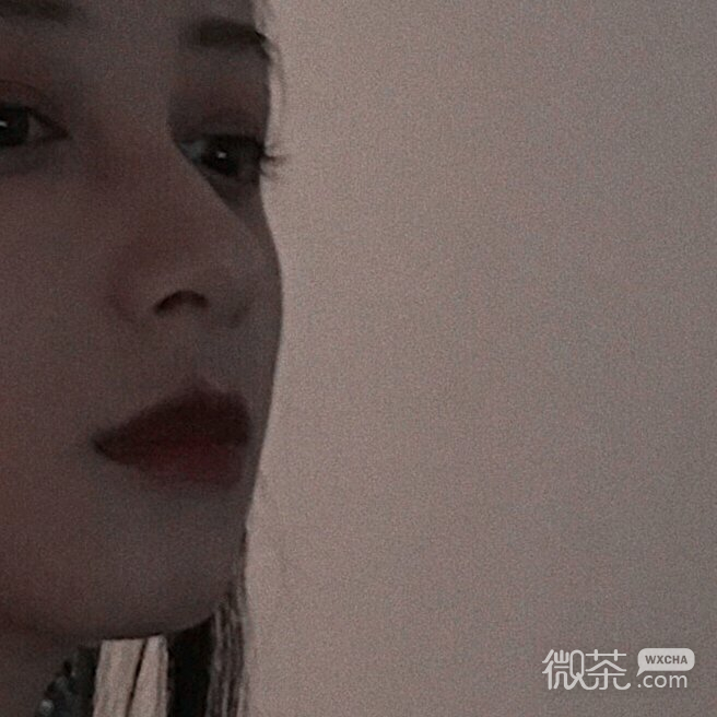 微信小清新清纯文艺女头