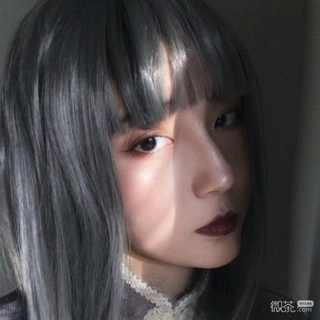 微信小清新清纯文艺女头