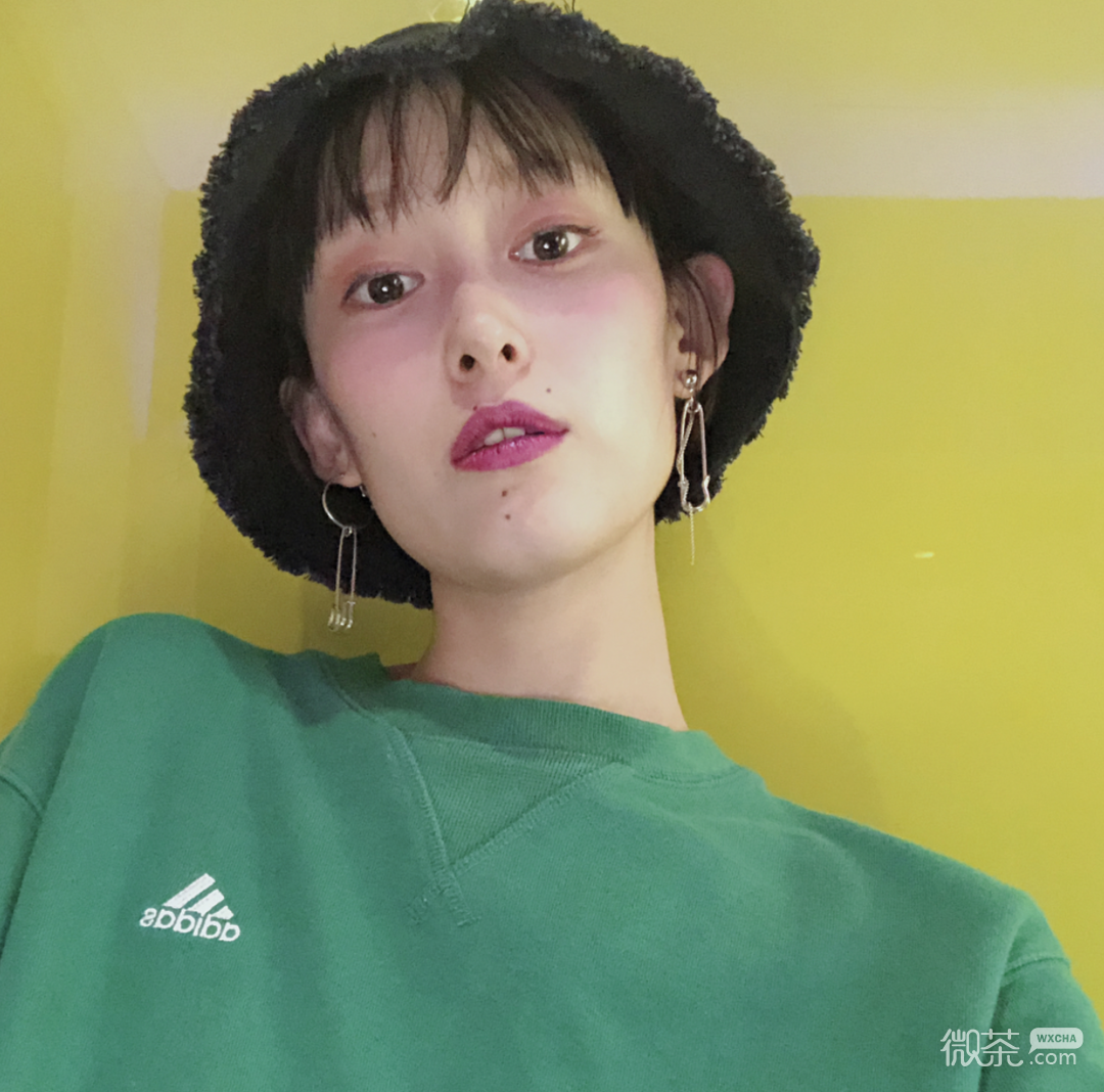 微信清新气质性感迷人女头