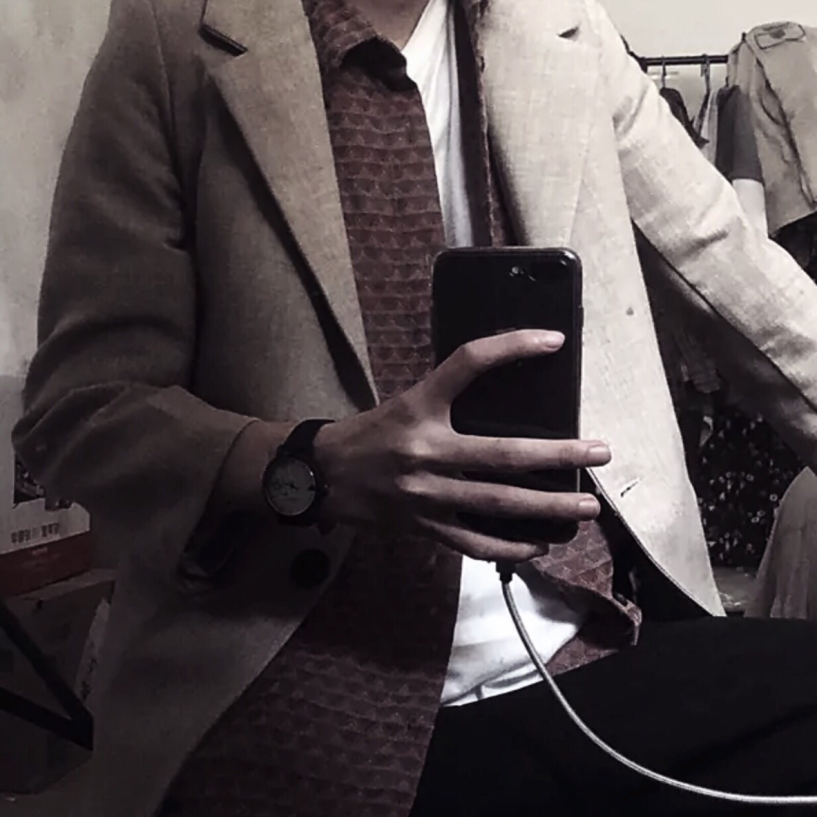 微信冷酷气质迷人男头