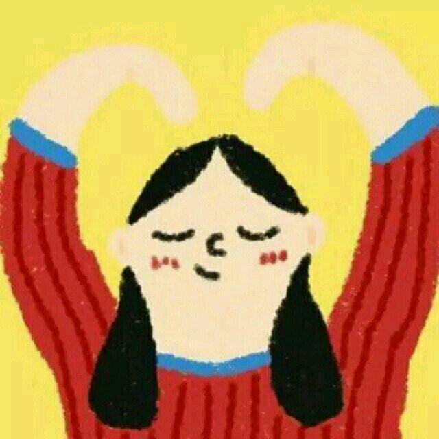 微信搞怪简约情侣头像