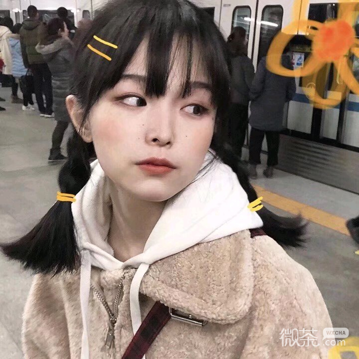 清新好看文艺微信女头