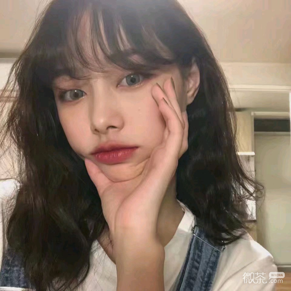 微信小清新清纯文艺女头