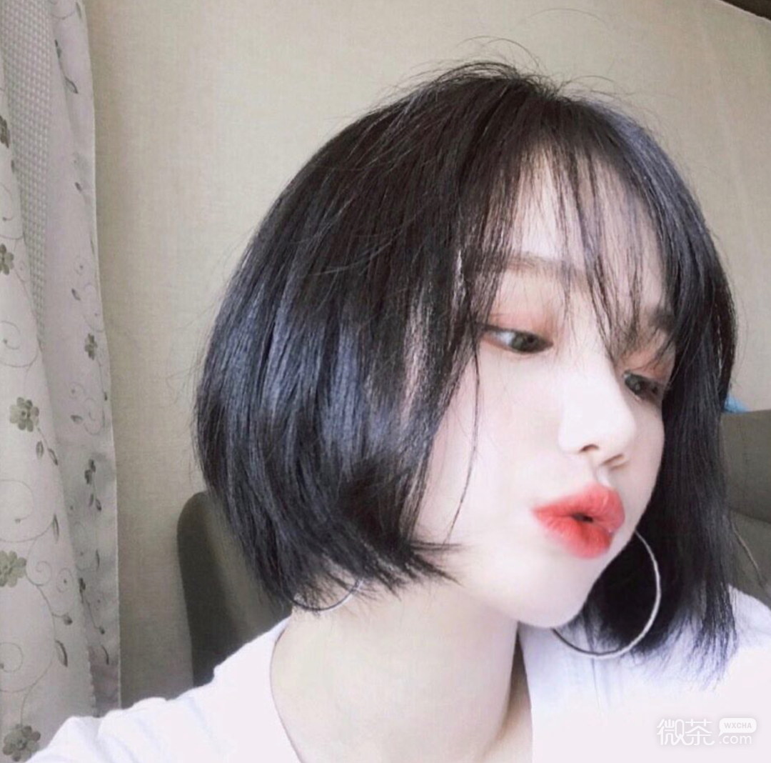 微信清新气质性感迷人女头