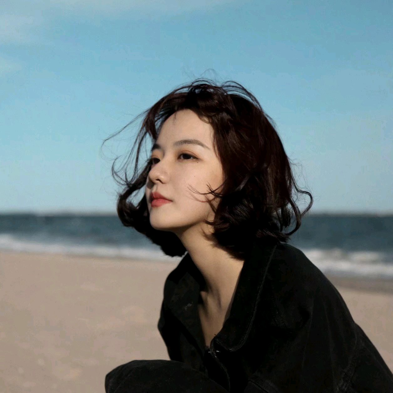 清新好看文艺微信女头