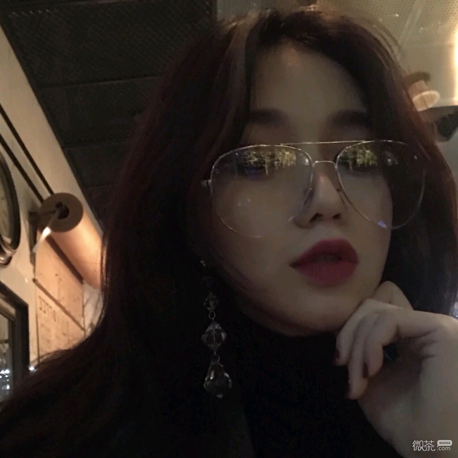 微信小清新清纯文艺女头