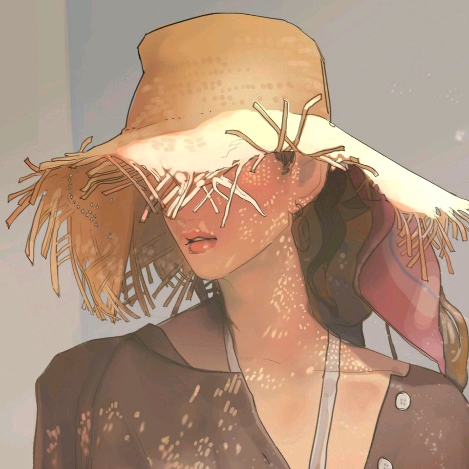 清新好看文艺微信女头