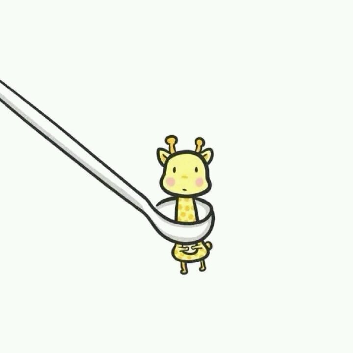 微信恶搞简约情侣头像