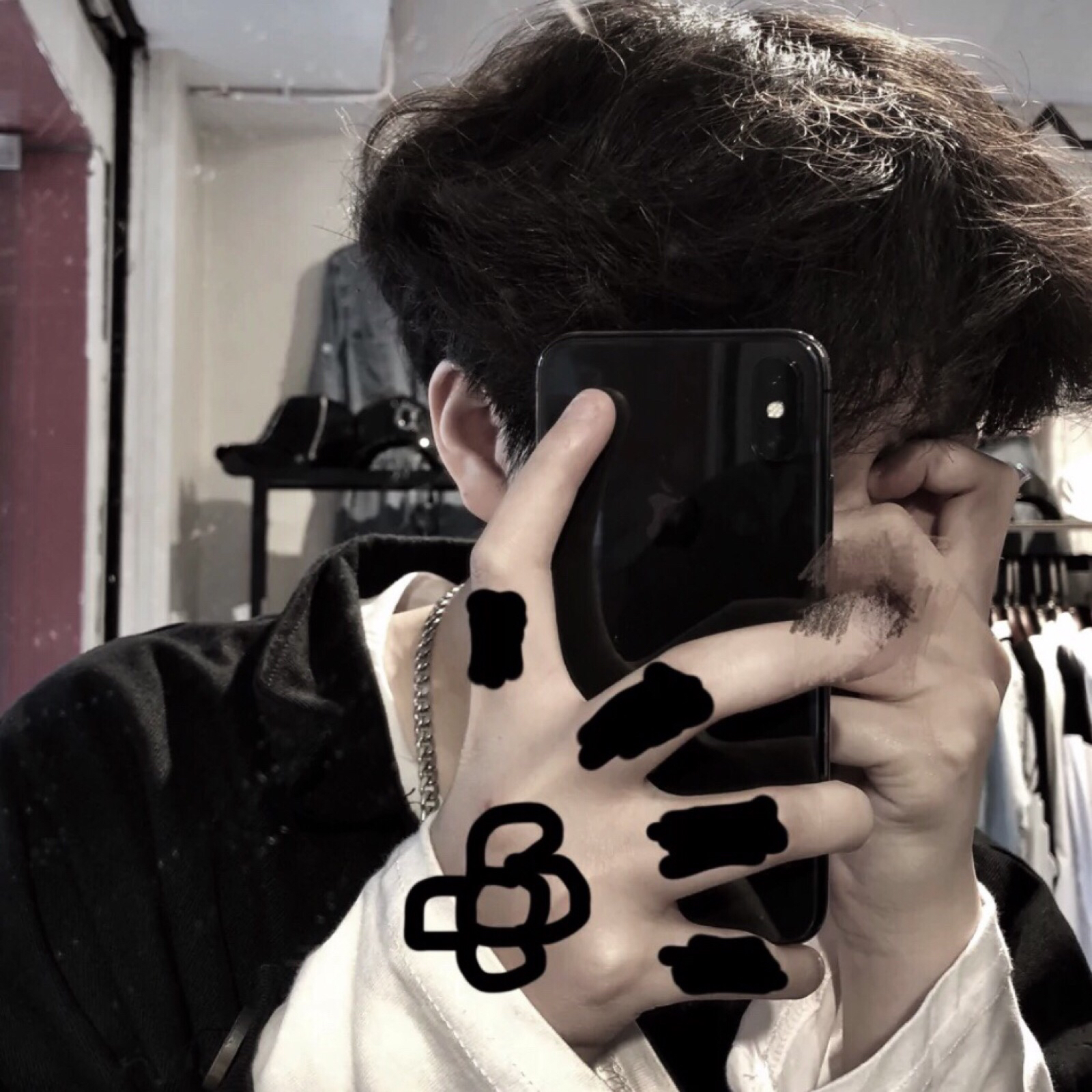 微信冷酷气质迷人男头