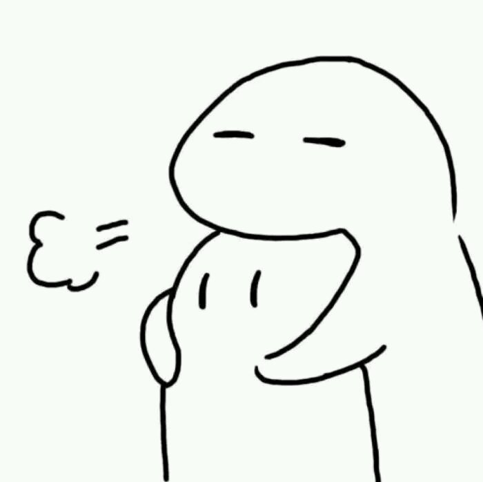 微信简约可爱逗比情侣头像