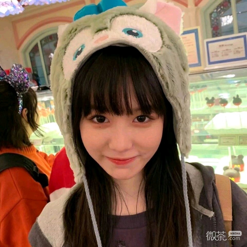 微信小清新清纯文艺女头