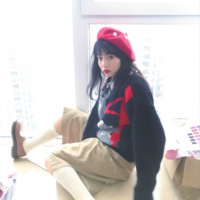 微信清新性感好看女头