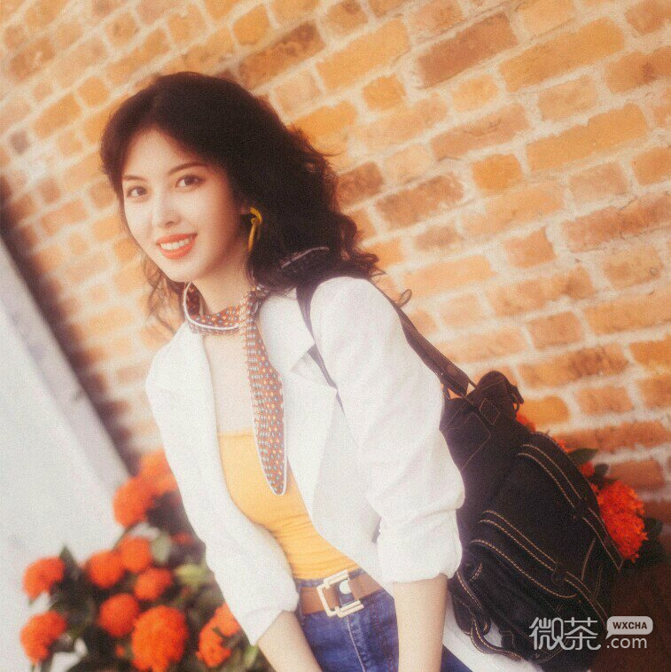 微信清纯复古性感女头