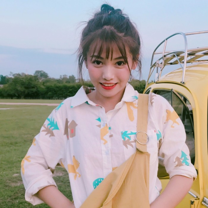 微信清新森系阳光女头