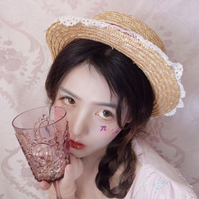 微信清新森系阳光女头