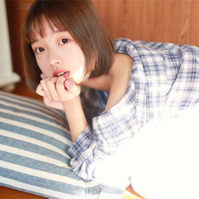 微信清新性感好看女头