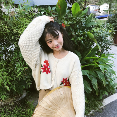 微信清新性感好看女头