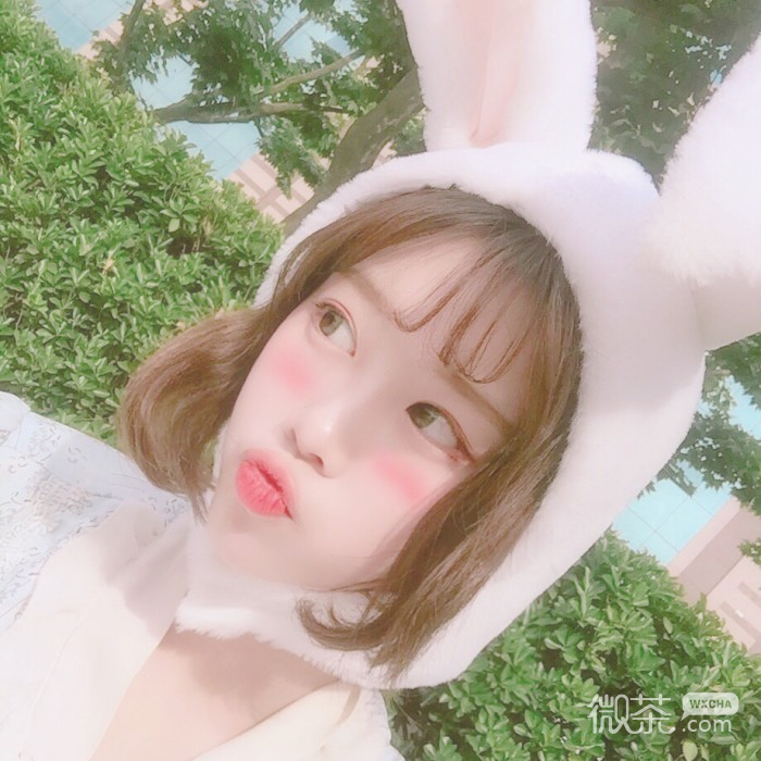 微信清新森系阳光女头