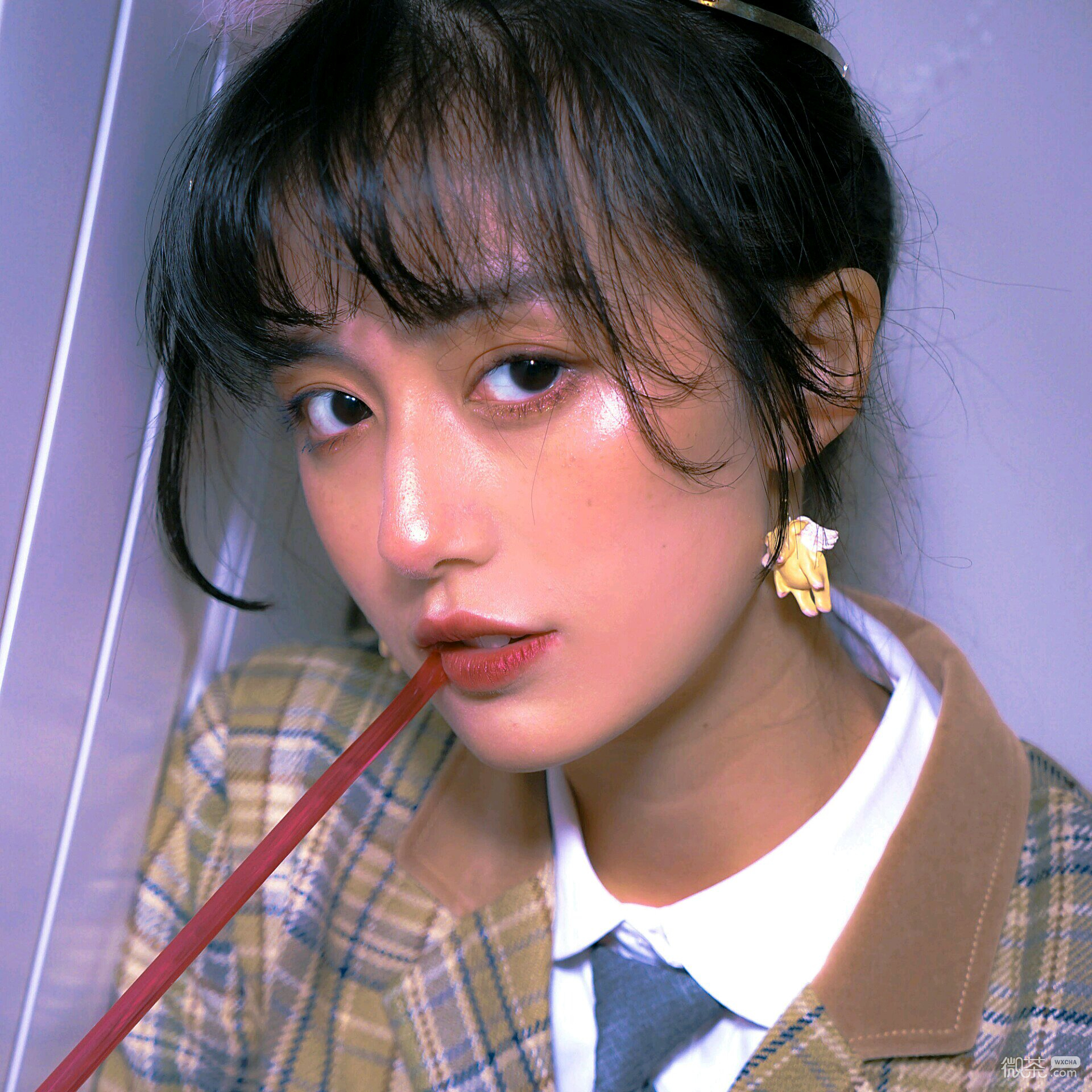 微信清纯复古性感女头