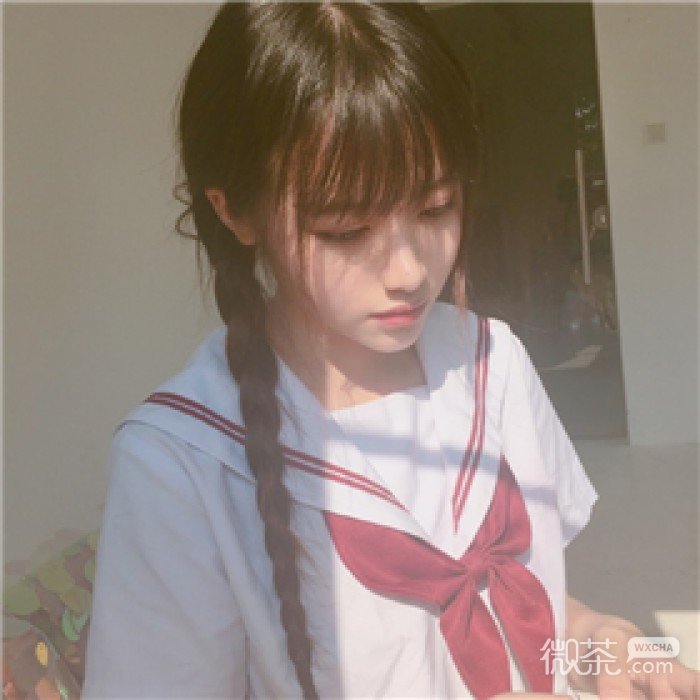 微信清新时尚森系女头