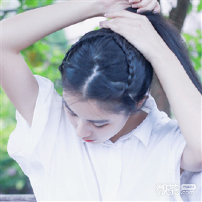 微信清新时尚森系女头