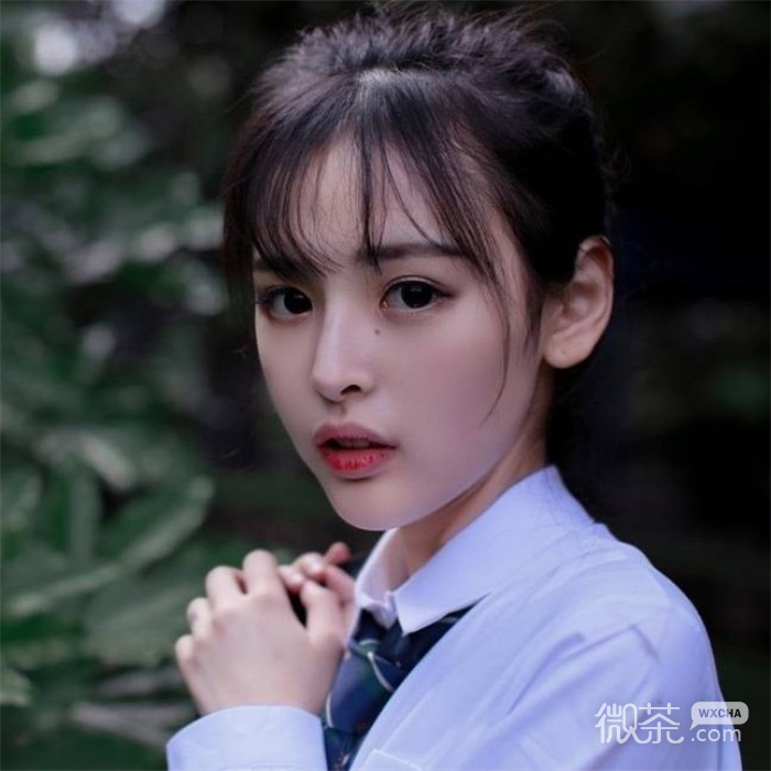 微信清新森系阳光女头