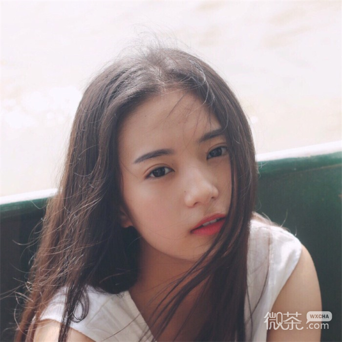 微信清新森系阳光女头