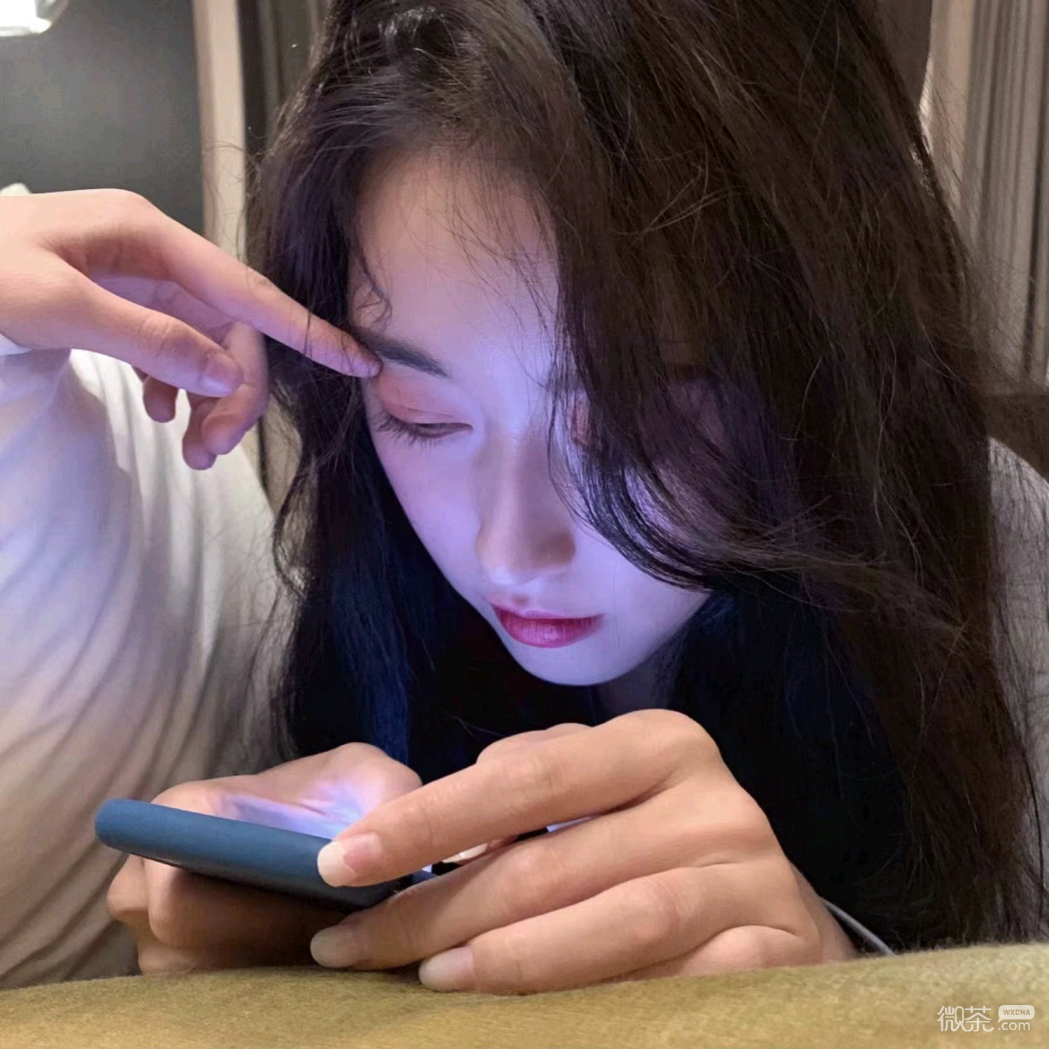 微信清新文艺阳光好看女头