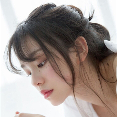 微信清新性感好看女头