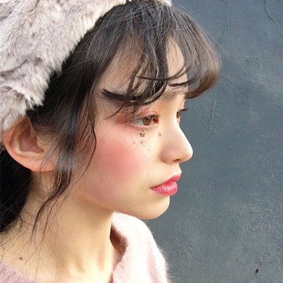 微信清新性感好看女头