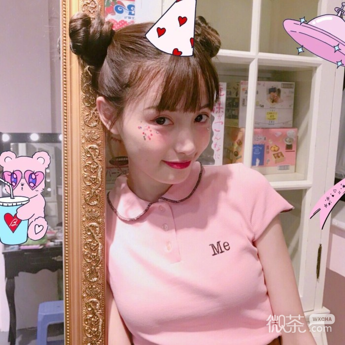 微信清新森系阳光女头