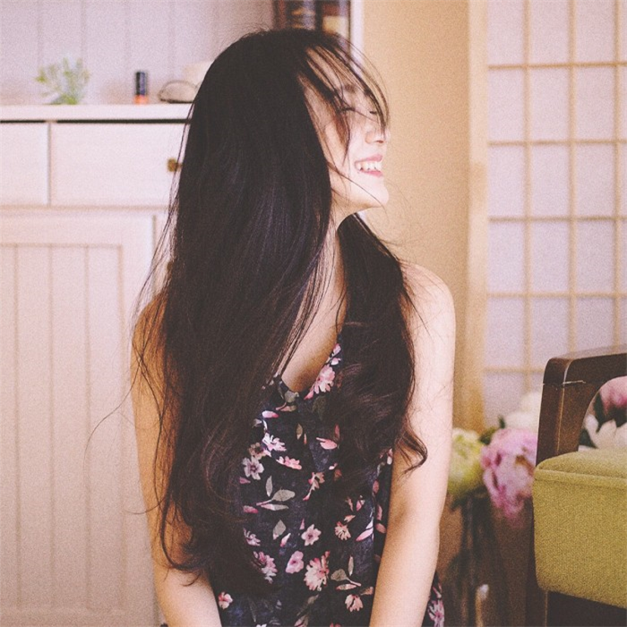 微信清新森系阳光女头