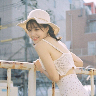 微信清新性感好看女头