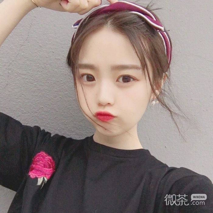 微信小清新阳光迷人女头