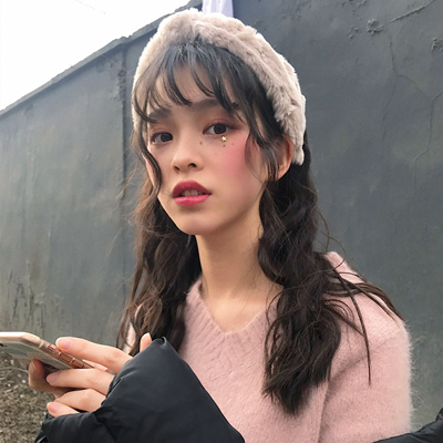 微信清新性感好看女头