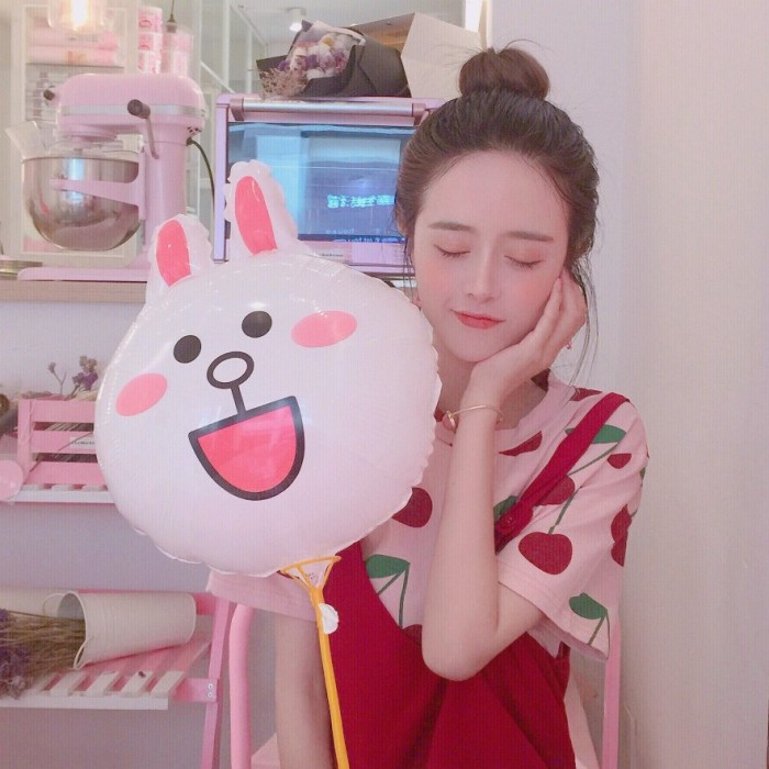 微信清新森系阳光女头