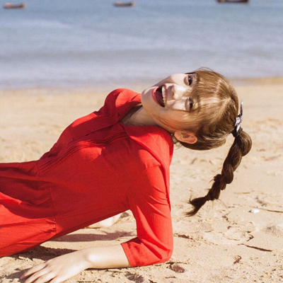 微信清新性感好看女头