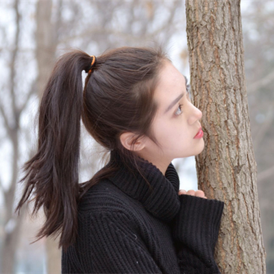 微信清新性感好看女头