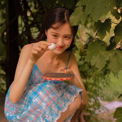 微信清新性感好看女头