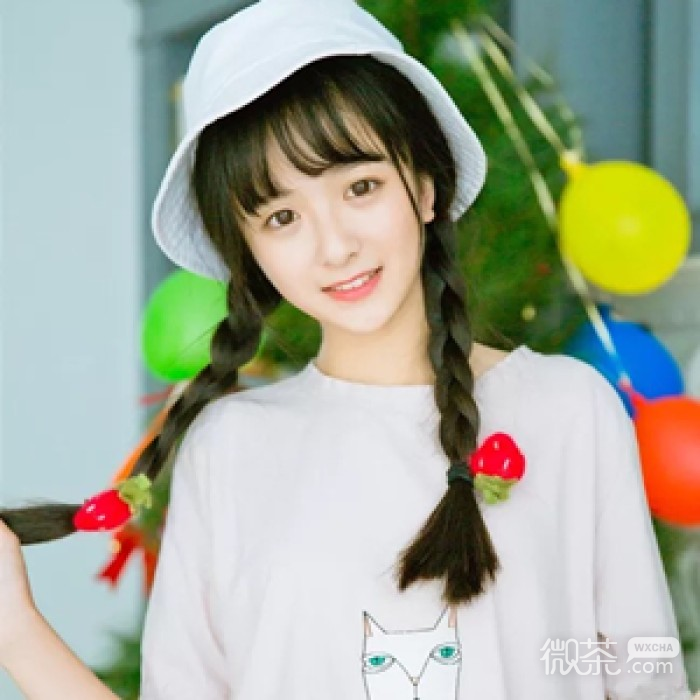微信清新时尚森系女头