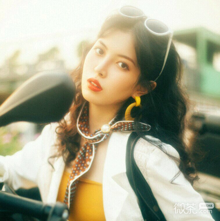 微信清纯复古性感女头