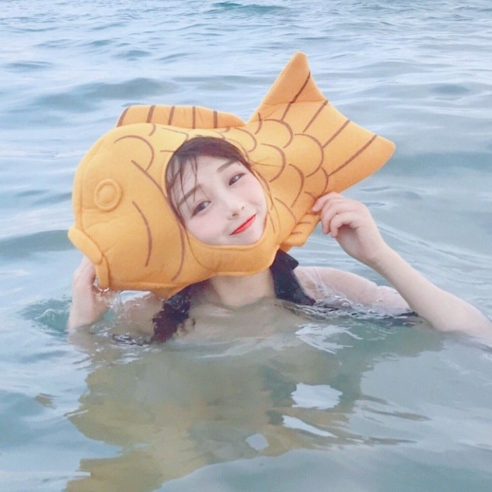 微信清新森系阳光女头