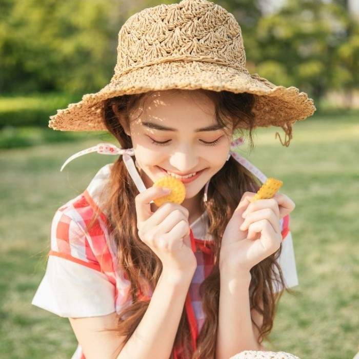 微信清新森系阳光女头