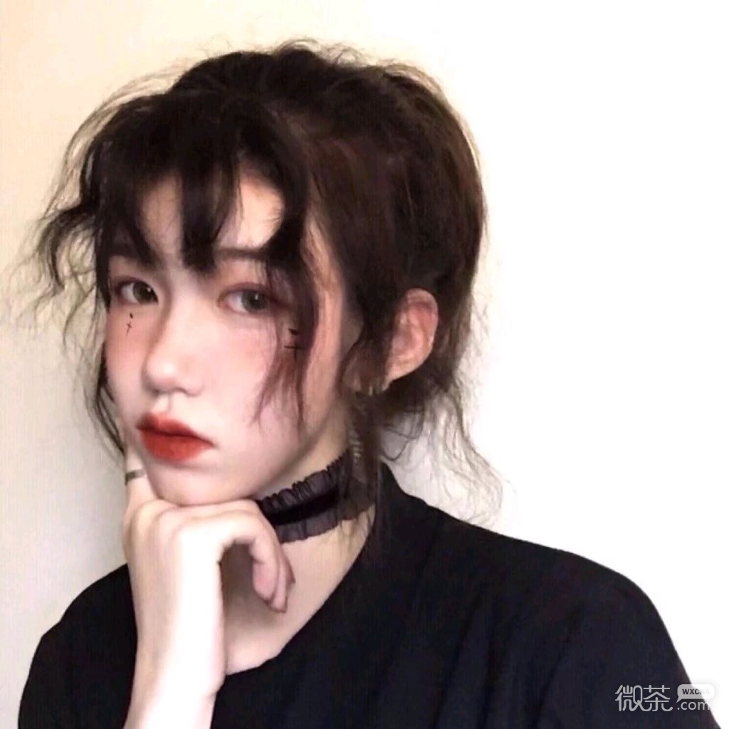 微信清新文艺阳光好看女头