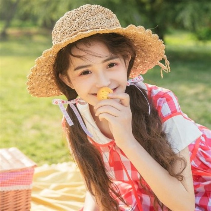 微信清新森系阳光女头