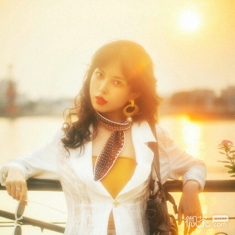 微信清纯复古性感女头