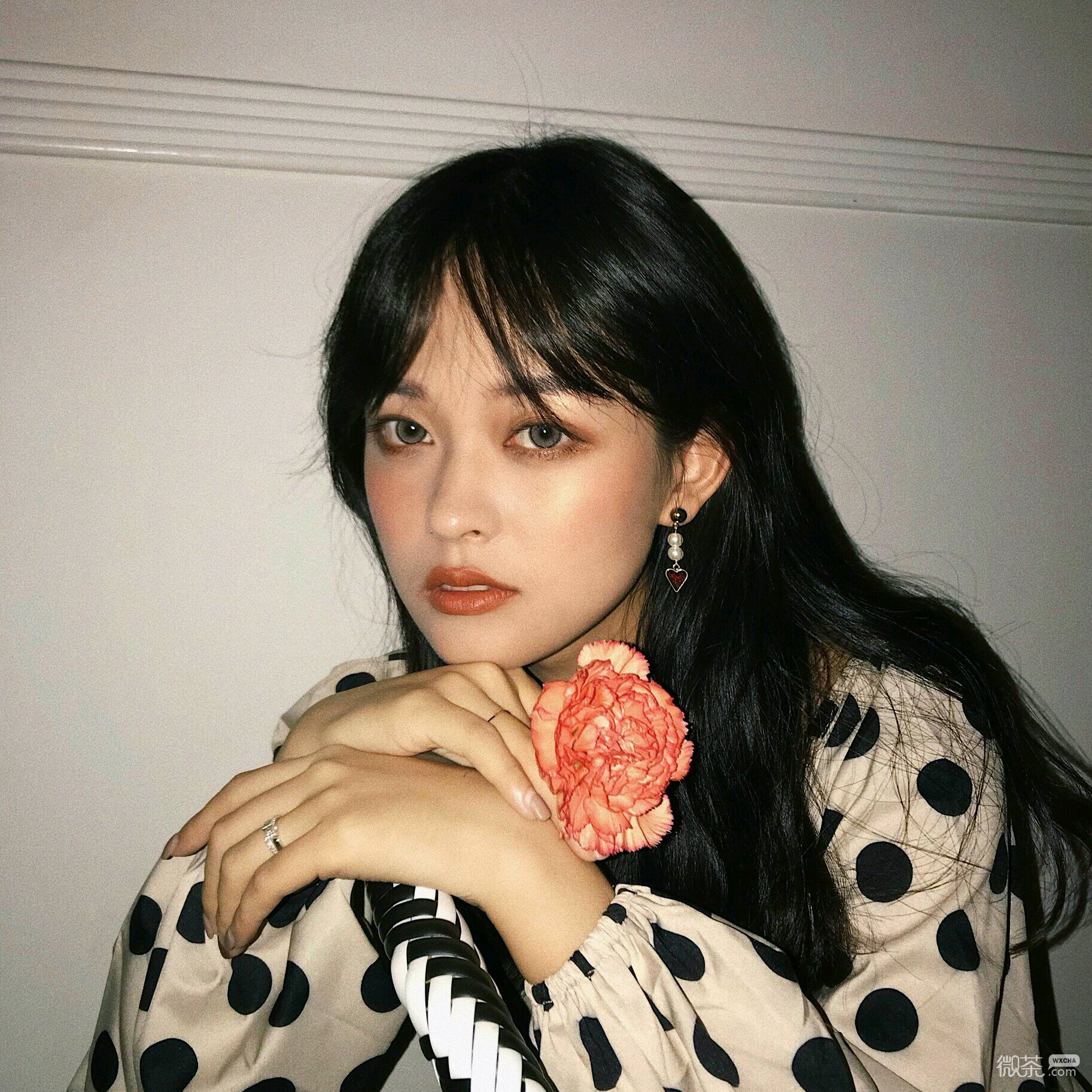 微信清纯复古性感女头