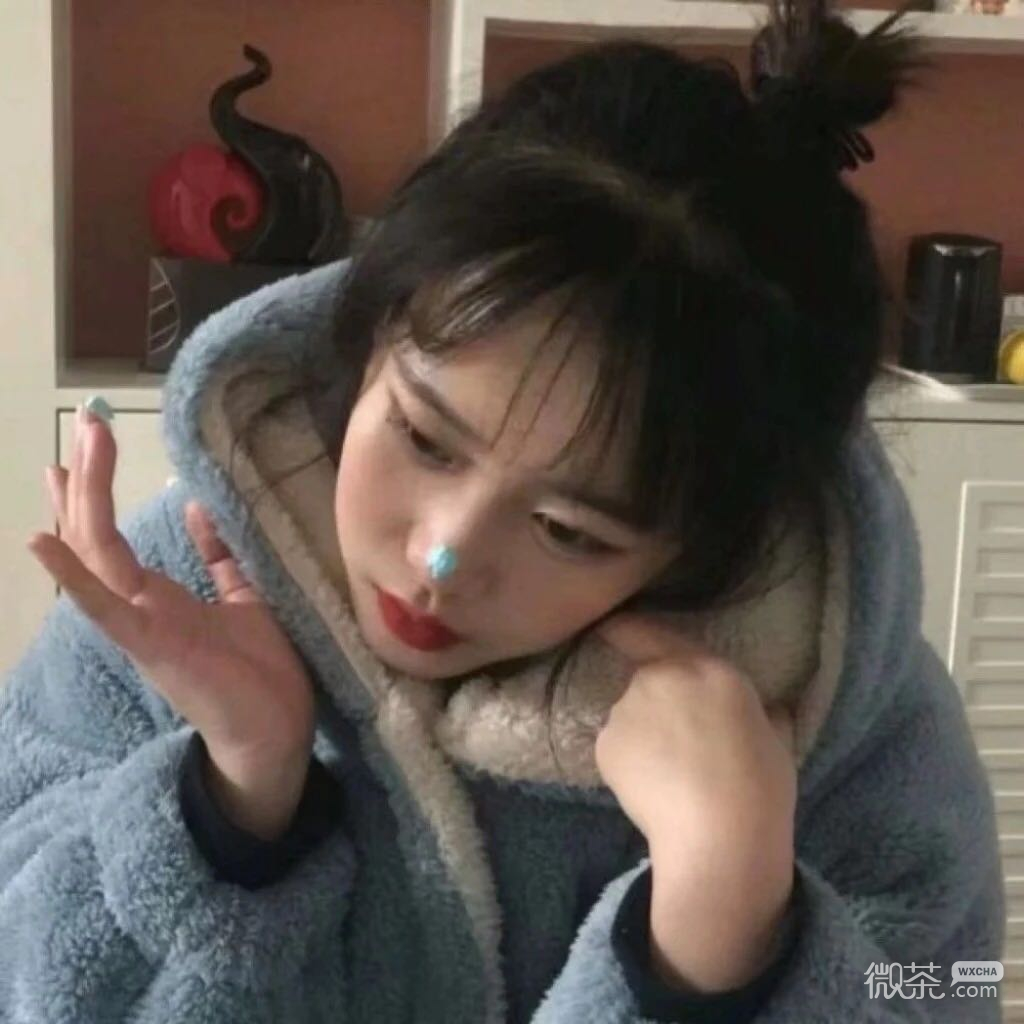 清新可爱微信女头